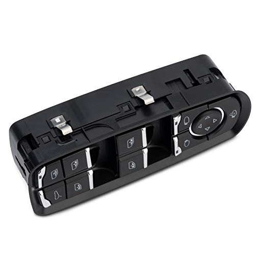 WEILEITE Front Driver Car Master Power Window Switch Panel Compatible With Porsche Cayenne 2011-2014 Porsche Panamera 2010-2015 Replaces 7PP959858RDML 7PP959858MDML - Image 5