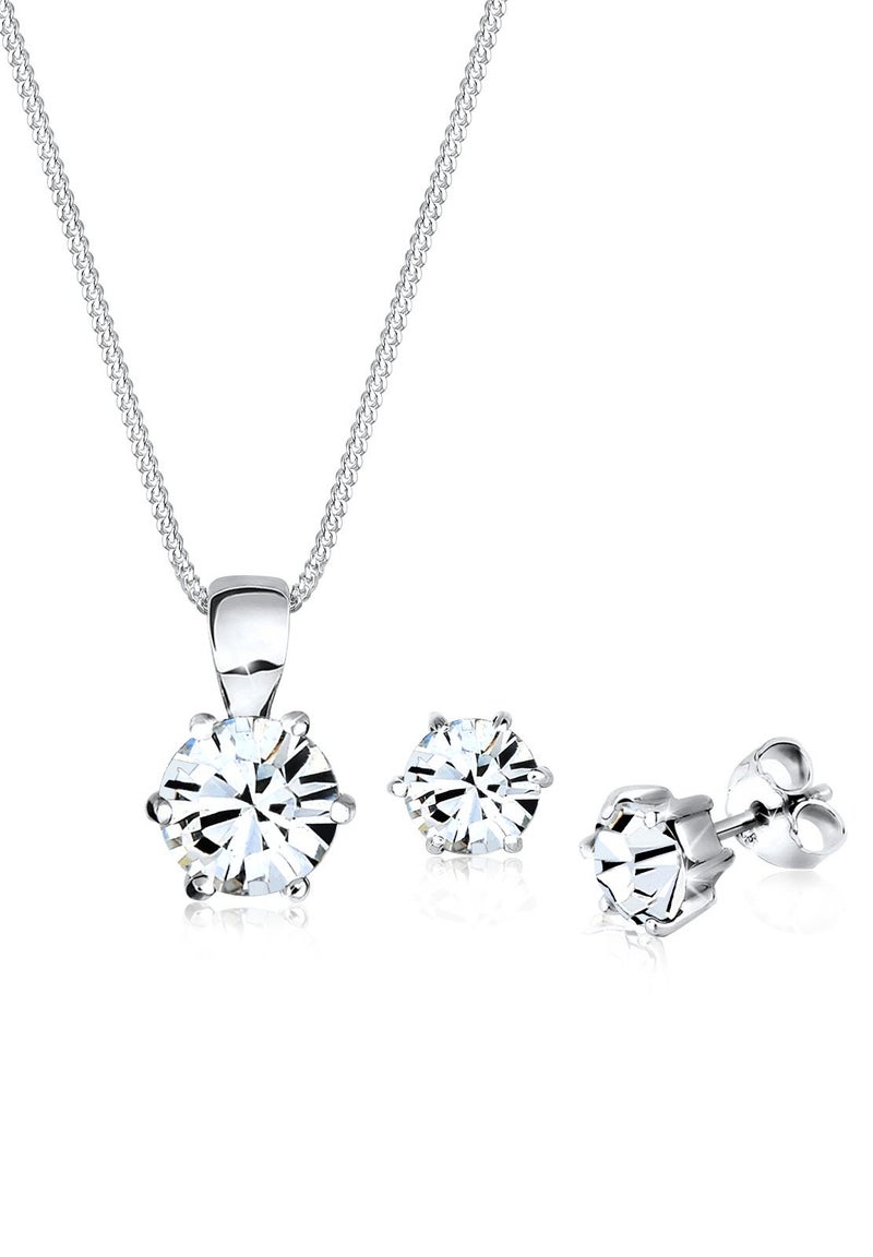 Elli Ladies Basic with Crystals in 925 Sterling Silver - Image 1
