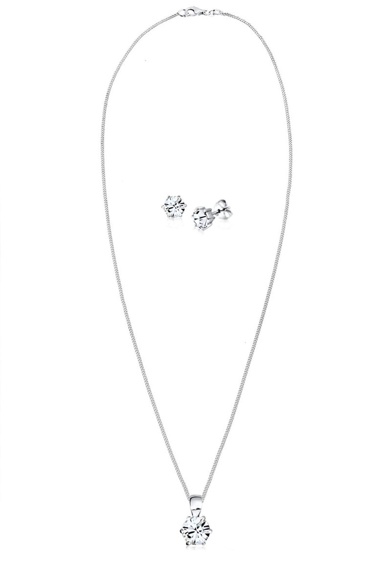 Elli Ladies Basic with Crystals in 925 Sterling Silver - Image 4