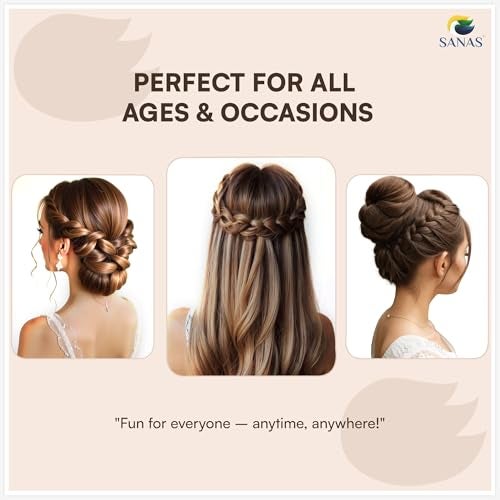Sanas (20Pcs) Bobby Pins 5cm Long U Shape Black Metal DIY Hair Juda Bun Pin Hair Clips for Updo Hairstyles, Hair Styling Accessories Combo Pack Bob Pins for Women And Girls (20Pcs) (Black) - Image 3