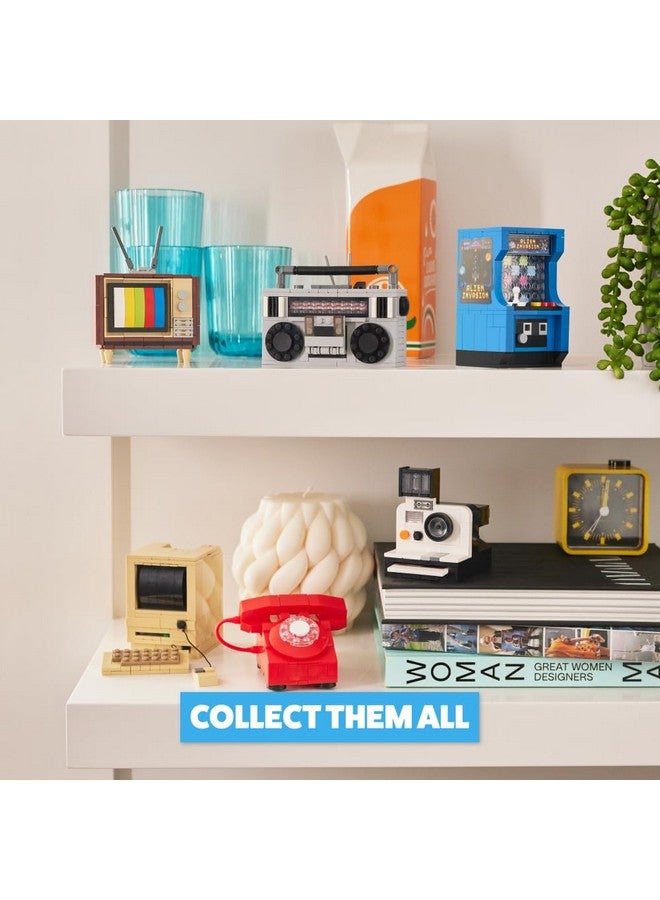 Max MAX Premium Retro Building Bricks Collection (Polaroid) by ZURU, Building Bricks for Teens, Adults and Collectors. Build, Collect and Display Your Ultimate Collection of Retro Technology! - Image 5