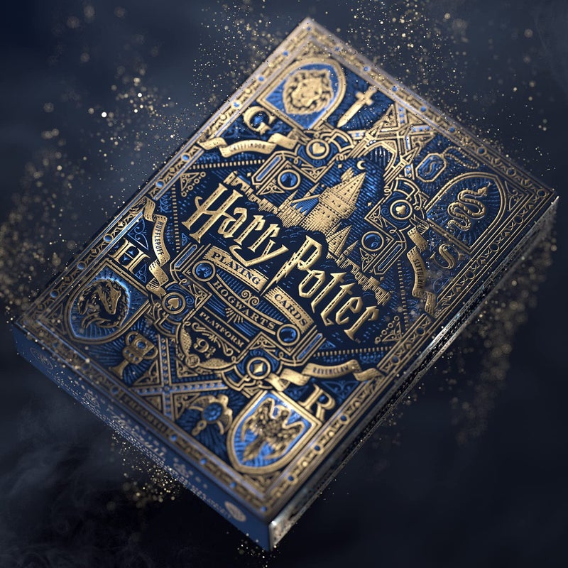 Theory11 بطاقات لعب هاري بوتر من ثيوري11 - زرقاء (رافنكلو) - Image 2