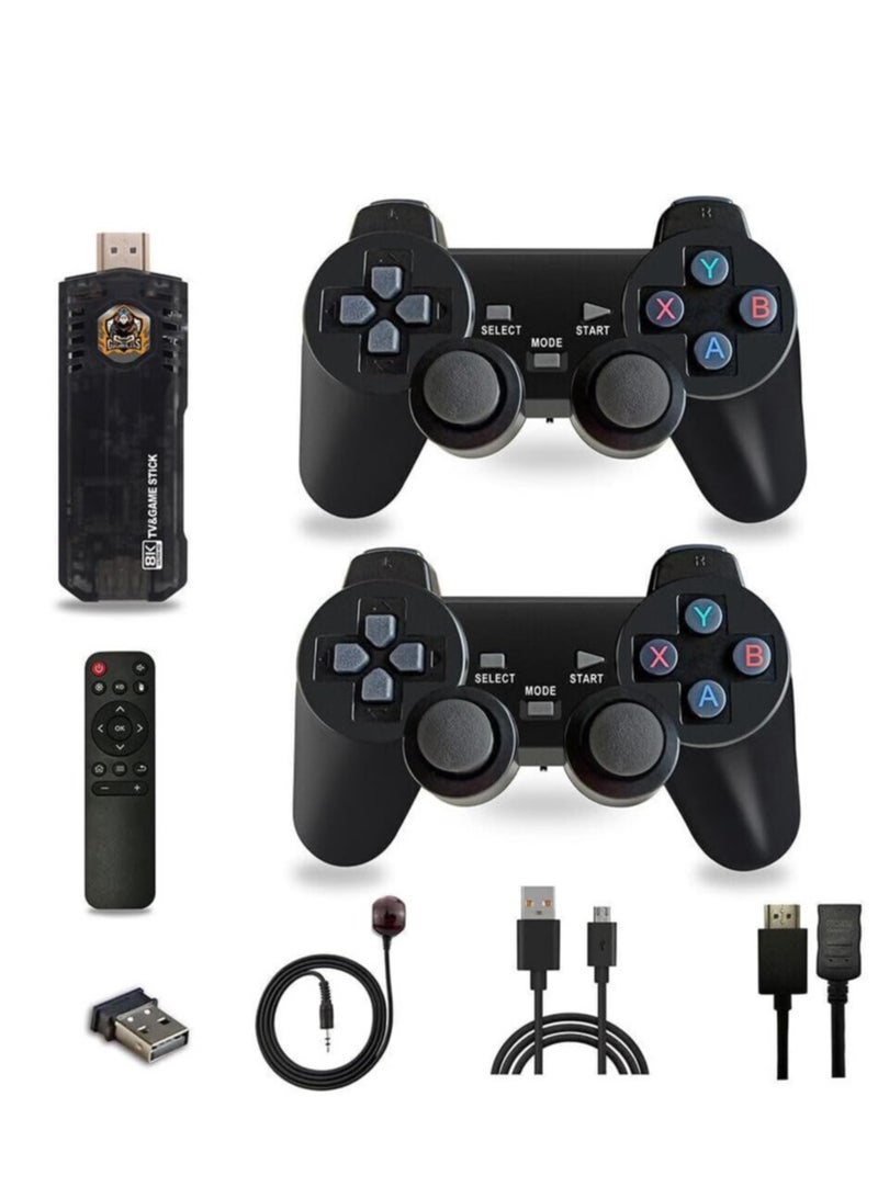 ELTRAZONE ELTERAZONE 4k smart video game tv stick,video game consoles,10,000 games 32/64gb retro classic gamin 2.4g wireless gamepads controller (64g,10000+ games)  - Image 2