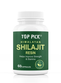 Top Pick Himalayan Shilajit Resin 60 Cap 
