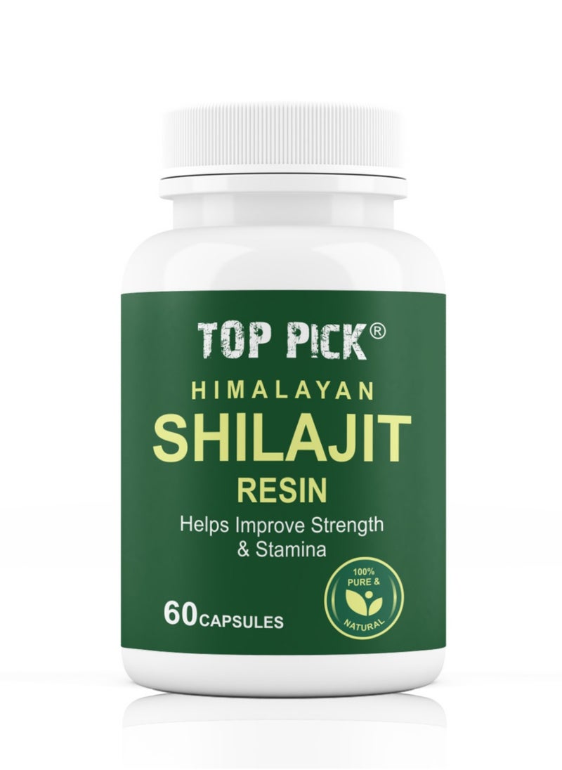 Top Pick - Himalayan Shilajit Resin 60 Cap - Image 1