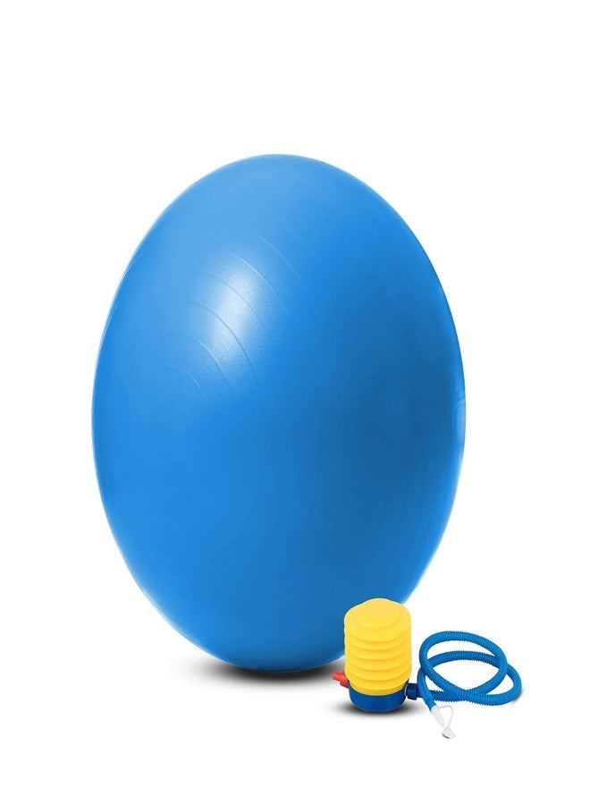 AVIR Premium Anti-Burst Gym Ball for Men & Women Fitness & Exercise - Ideal for Yoga, Pilates, Core Training & Stretching - Excellent Birthing Aid for Pregnancy - Includes Foot Pump - Image 1