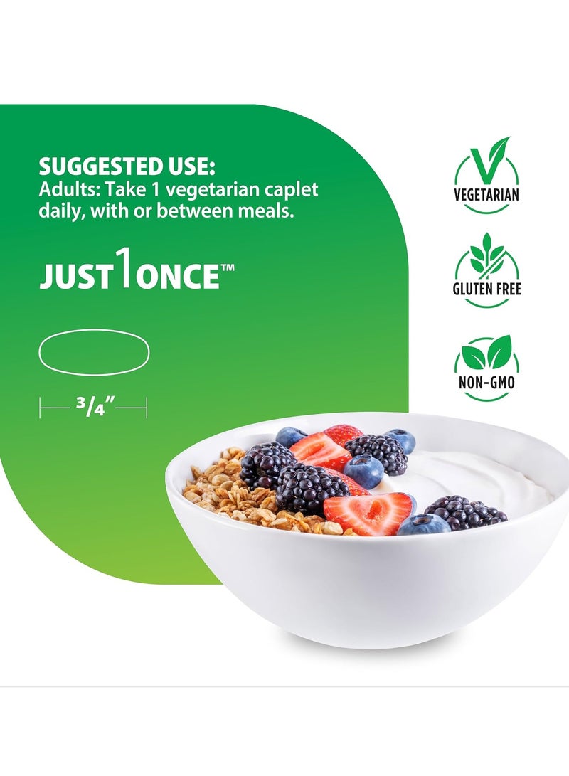 Rainbow Light Mens One Multivitamin Immune Support, With Vitamin C, Vitamin D and Zinc, Vegetarian, 60 Count 2 months supply - Image 3