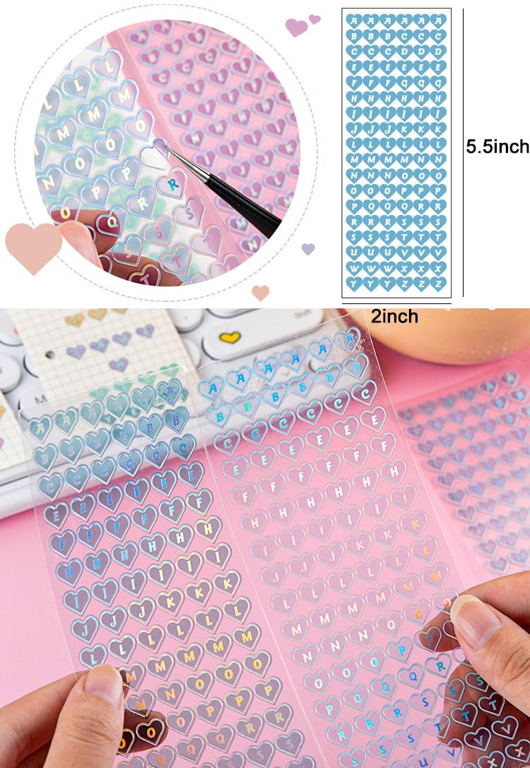 JIEADJIE 25 Sheets Laser Flashing Deco Stickers Set, Decor Kpop Stickers. for Photocards, Headphones, Water Bottle, Phones, laptops, Planner, Diary Decoration Anything You Like - Image 4