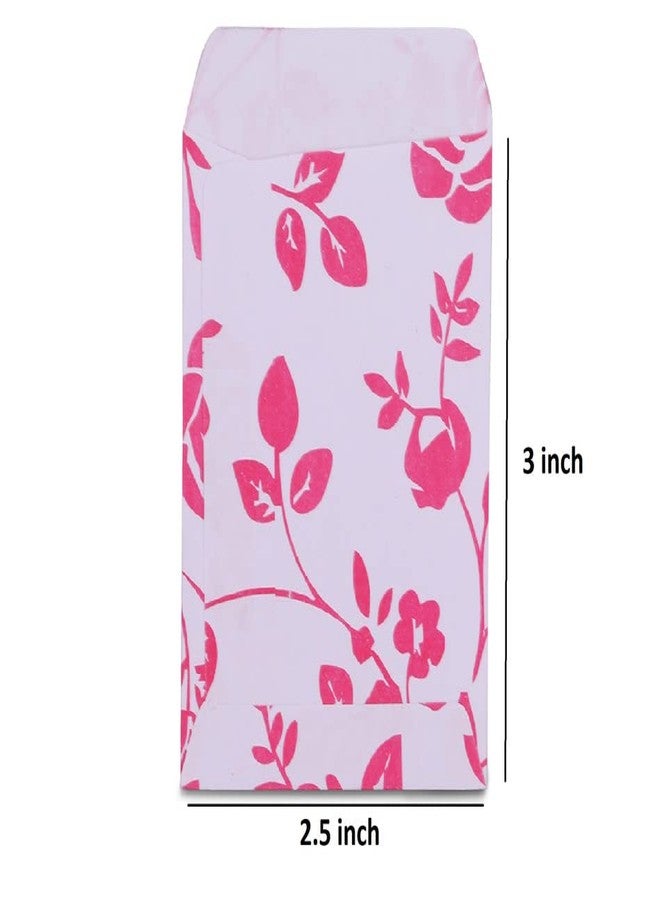 Sun Packers 500pc Floral Envelope Studio, Passport Photo, Medicine Cover (Size 2.5 x 3 Inch) - Image 2
