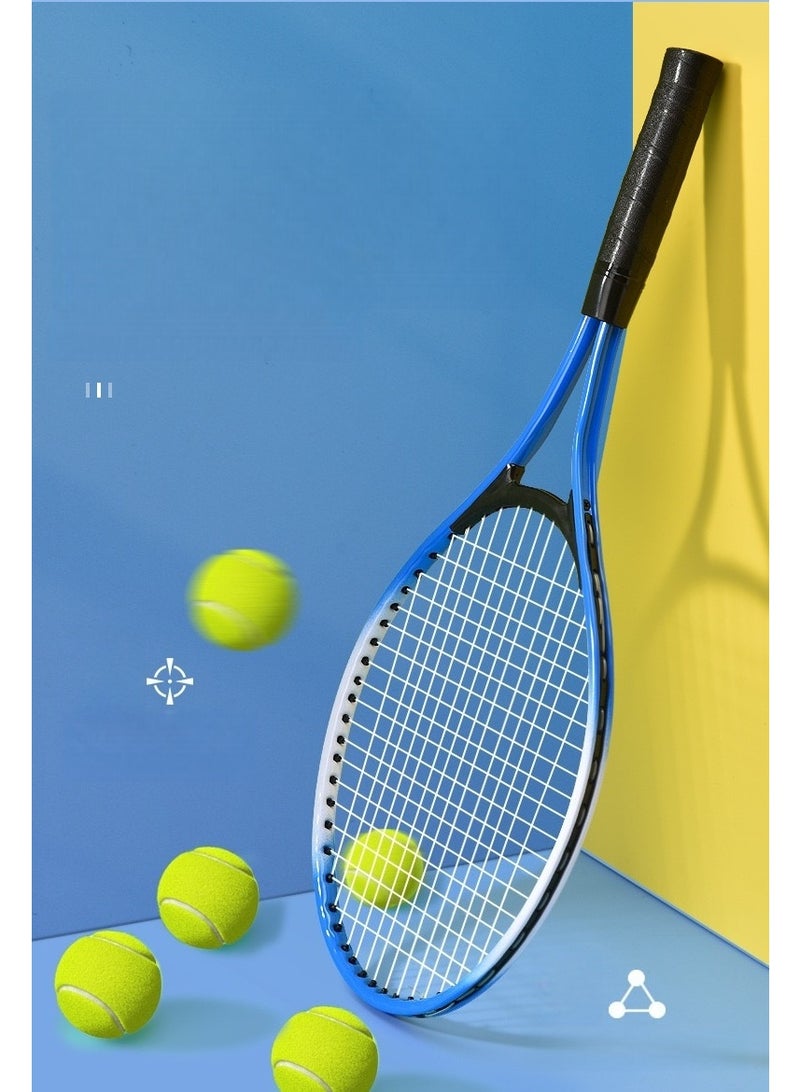 Adult Tennis Racket Set,Tennis Trainer with String Rebound Tennis,Beginner Tennis Training with Racket,Racket Bag, Tennis Trainer,Outdoor Sports Set - Image 5