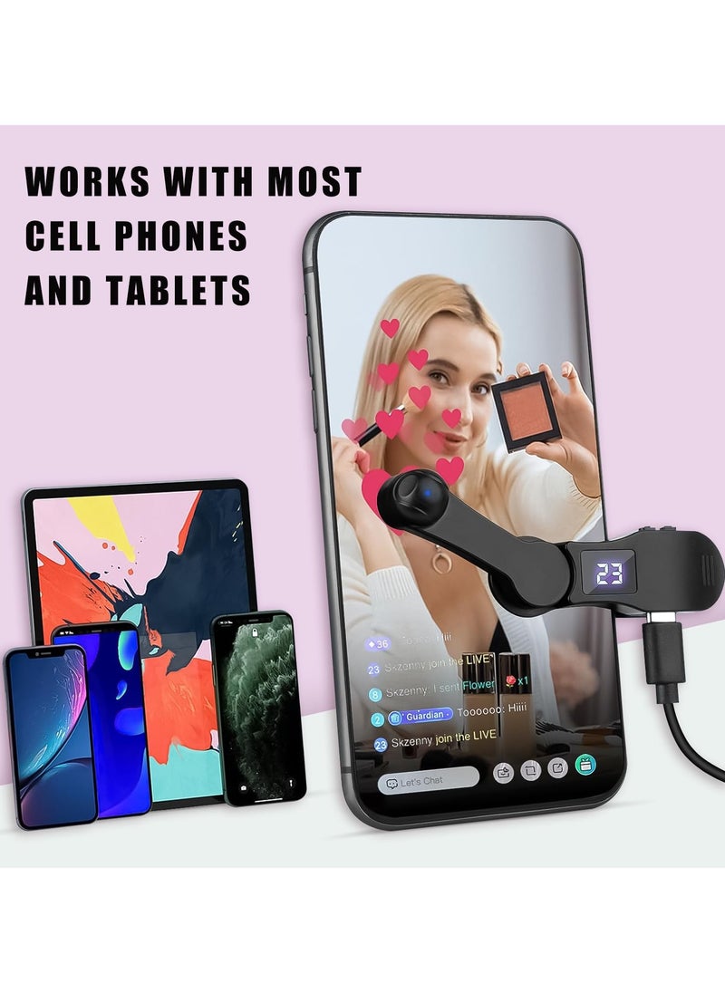 Generic - Auto Clicker for Smart Phone, Phone Screen Device Speed Clicker for Phone Apps, Fast Click Simulation Finger Continuous Click for Gaming, Live Broadcasts Likes, Lightning Deal, Reward Tasks - Image 1