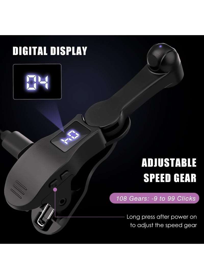 Generic - Auto Clicker for Smart Phone, Phone Screen Device Speed Clicker for Phone Apps, Fast Click Simulation Finger Continuous Click for Gaming, Live Broadcasts Likes, Lightning Deal, Reward Tasks - Image 1