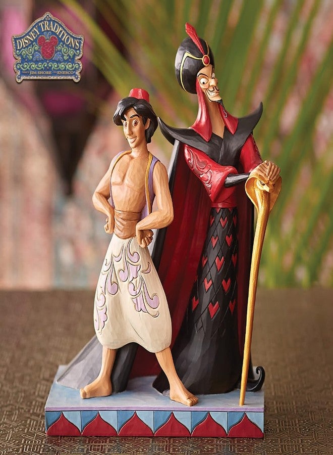Enesco Disney Traditions Aladdin & Jafar Good Vs. Evil Figurine 6011927 - Image 2