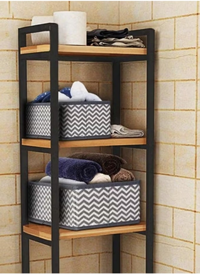 6 Pack Wardrobe Organiser Dividers Drawer Organizers Foldable Cabinet Closet Organizers Underwear Basket Cubes Containers Storage Boxes for Storing Clothes,Socks, Ties