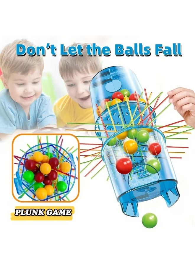 Trick Stick Colored Balls Plunk Game, Kids Tabletop Toy, Don't Let the Balls Fall, Ages 3 - Image 4