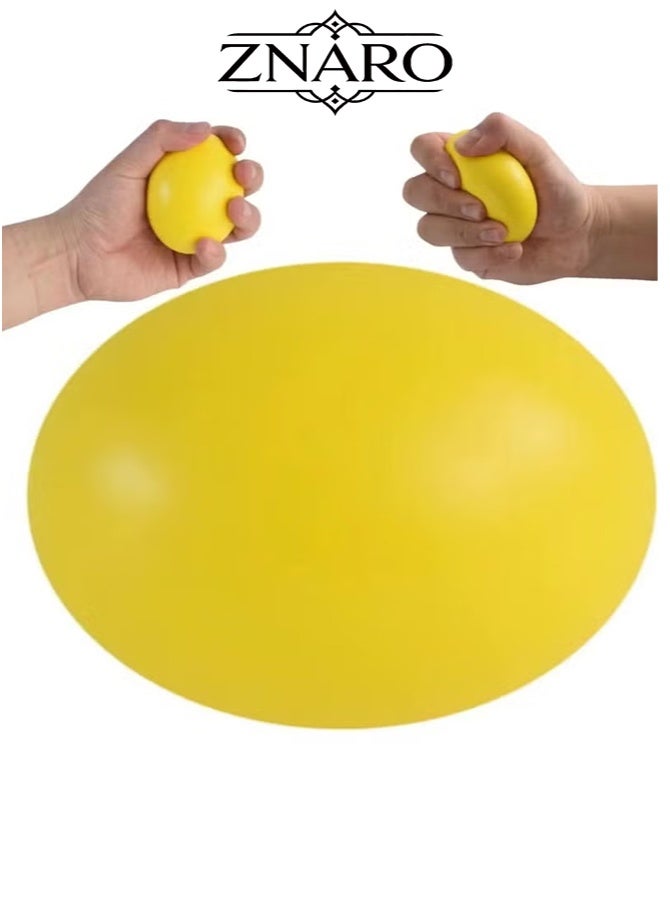 ZNARO Squeeze Hand Exerciser Ball, Foam Grip Strengthener for Finger Muscle Training, Physical Therapy Recovery Aid, Daily Workout Equipment for Men and Women - Image 1