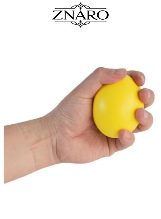 ZNARO Squeeze Hand Exerciser Ball, Foam Grip Strengthener for Finger Muscle Training, Physical Therapy Recovery Aid, Daily Workout Equipment for Men and Women - Image 4