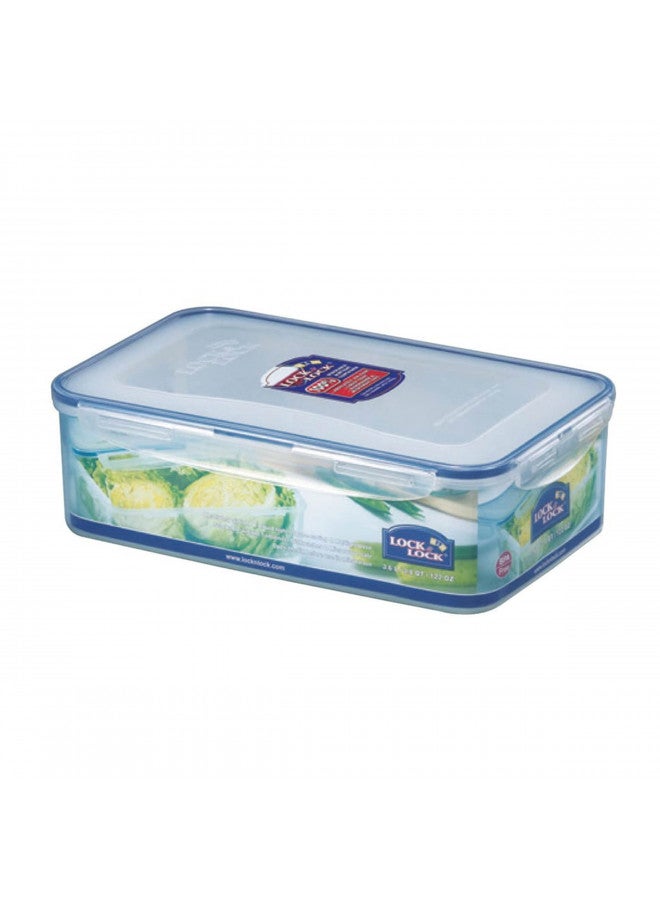 LOCK & LOCK Airtight Rectangular Food Storage Container with Special Drain Tray 121.73-oz / 15.22-cup - Image 1