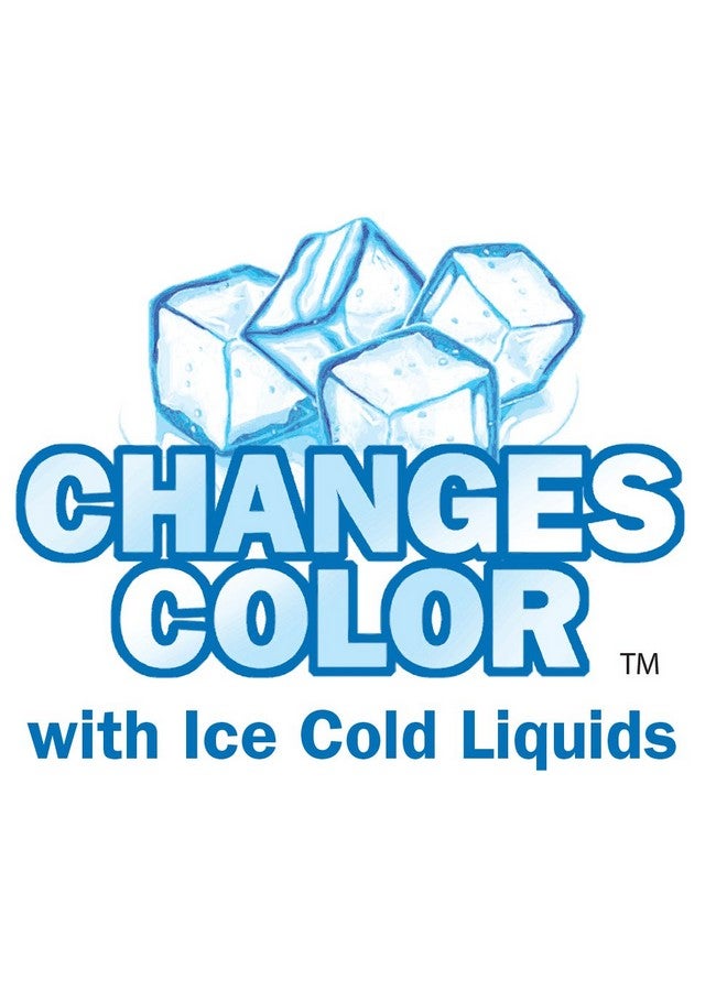 AAkron 12oz Color Changing Stadium Cup, Durable plastic cups, BPA FREE, Reacting to ice cold liquids, Set of 12, Frosted Assorted (Colors may vary) - MADE IN USA - Image 2