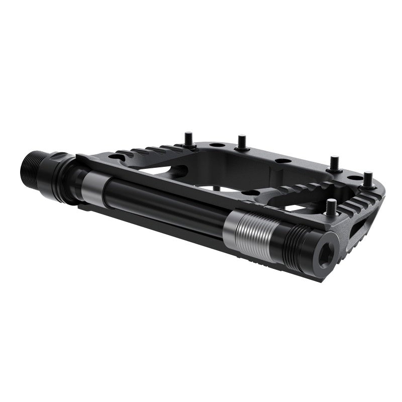 OneUp Components Composite Pedals, Black â€“ Lightweight, Durable Flat Bike Pedals for Mountain Bikes (MTB) - Image 3