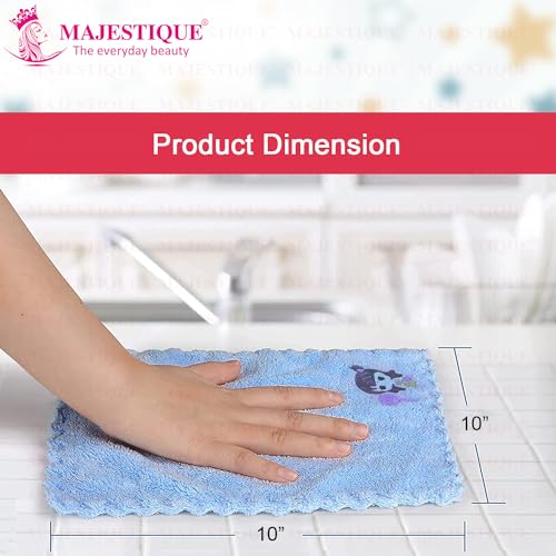 Majestique Baby Grooming Set, Baby Hair Brush, Comb, Nail Clipper, Nail File and Soft Baby Towel, Baby Grooming Kit for New Born Baby, Toddlers Infant Girl Boys Keep Clean (7 in 1) - Image 5