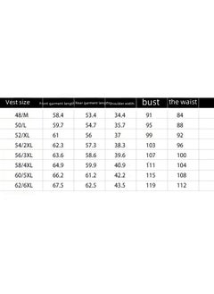 KUYING New Men's Hollowed Out Slim Fit Fashionable Plus Size suit Vest  - Image 2