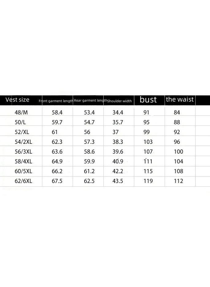 KUYING New Men's Hollowed Out Slim Fit Fashionable Plus Size suit Vest  - Image 2