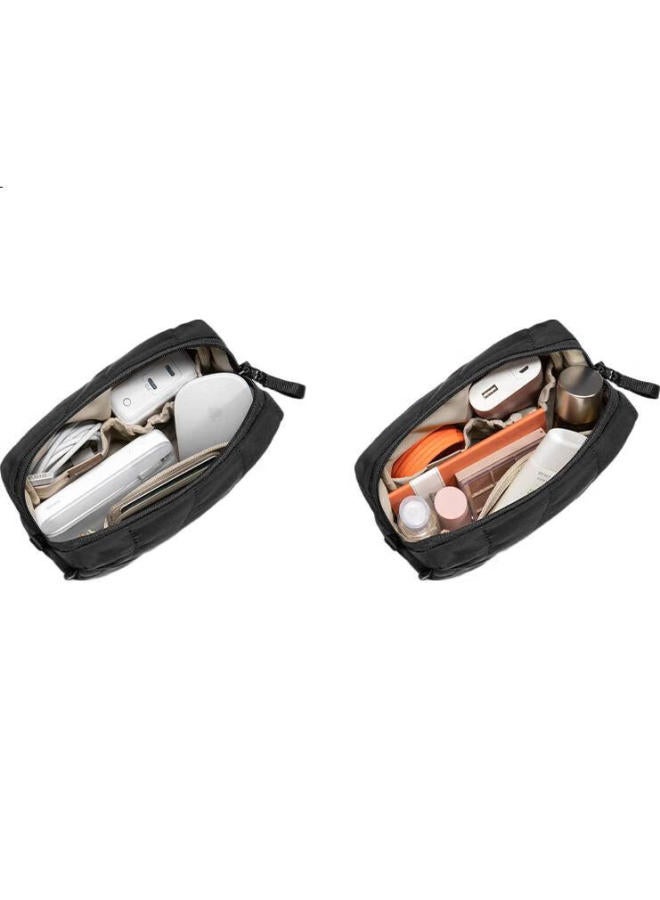 Tomtoc Digital Accessory Storage Bag, Portable Travel Organizer For Men And Women, Multi-Functional Storage Pouch For Computer Cables And Chargers - Image 1