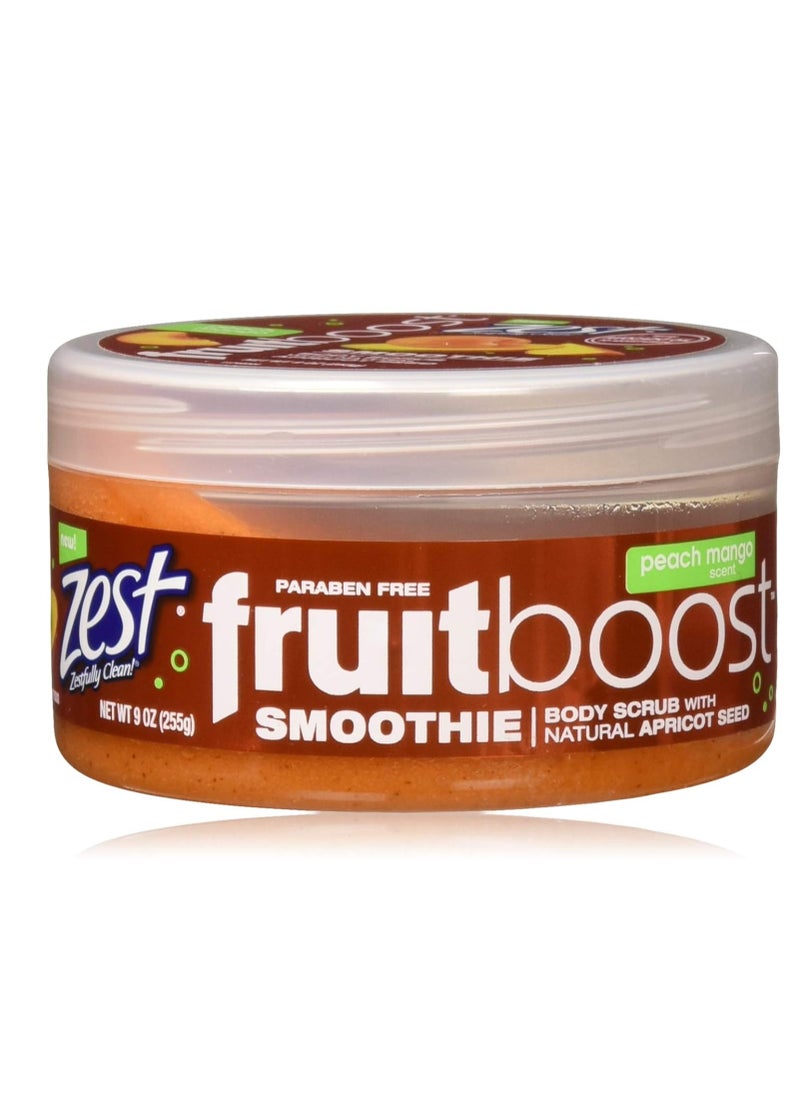 Zest Fruit Boost Body Scrub Smoothie Peach Mango 9 Ounce Jar (266ml) - pzsku/Z91A22D218698FC37DF67Z/45/_/1740112437/e20541b3-a164-467b-b3ef-c7d55cc62d56