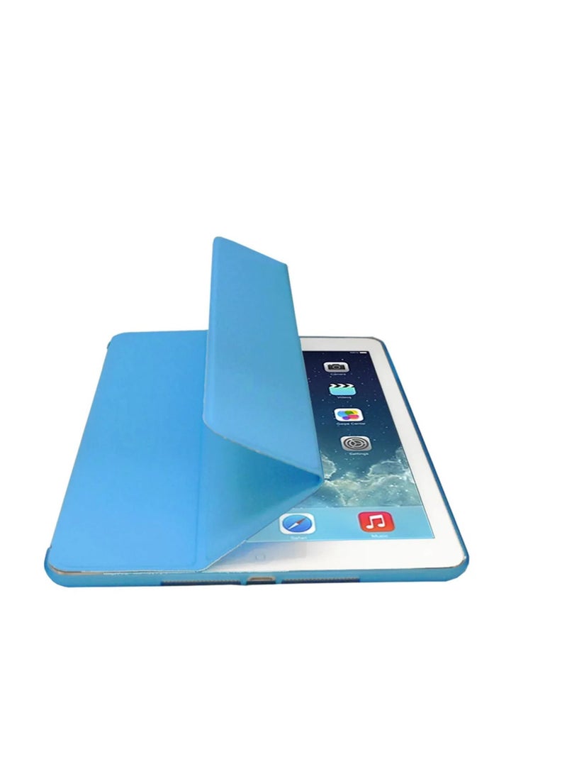 إن تك جراب NTECH iPad Mini 1 2 3 من السلسلة المزدوجة غطاء أسود رفيع للغاية مع ميزة إيقاظ النوم التلقائي لجهاز Apple iPad Mini الأول والثاني والثالث - أزرق سماوي - Image 3