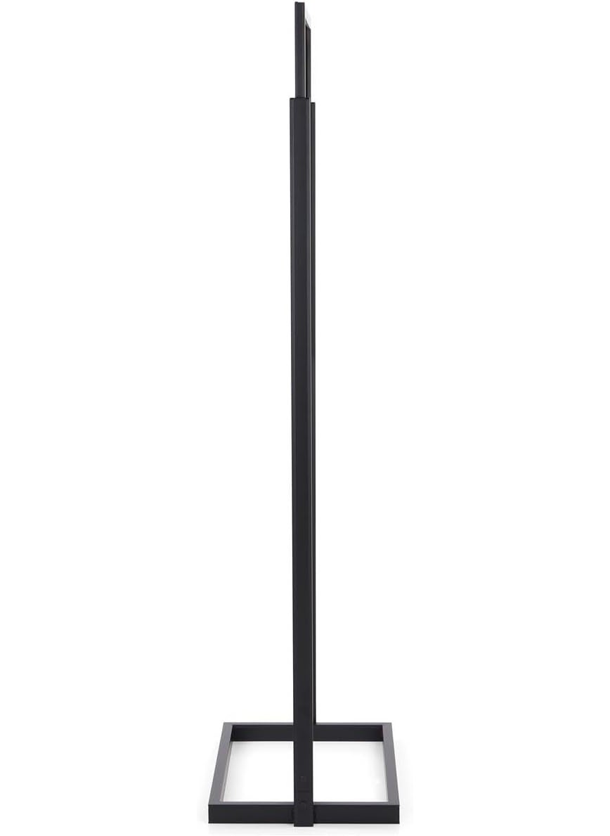 Displays2go DoubleSided Poster Display Stand for 24 x 36 inch Graphics Slidein Design  Black  - Image 5