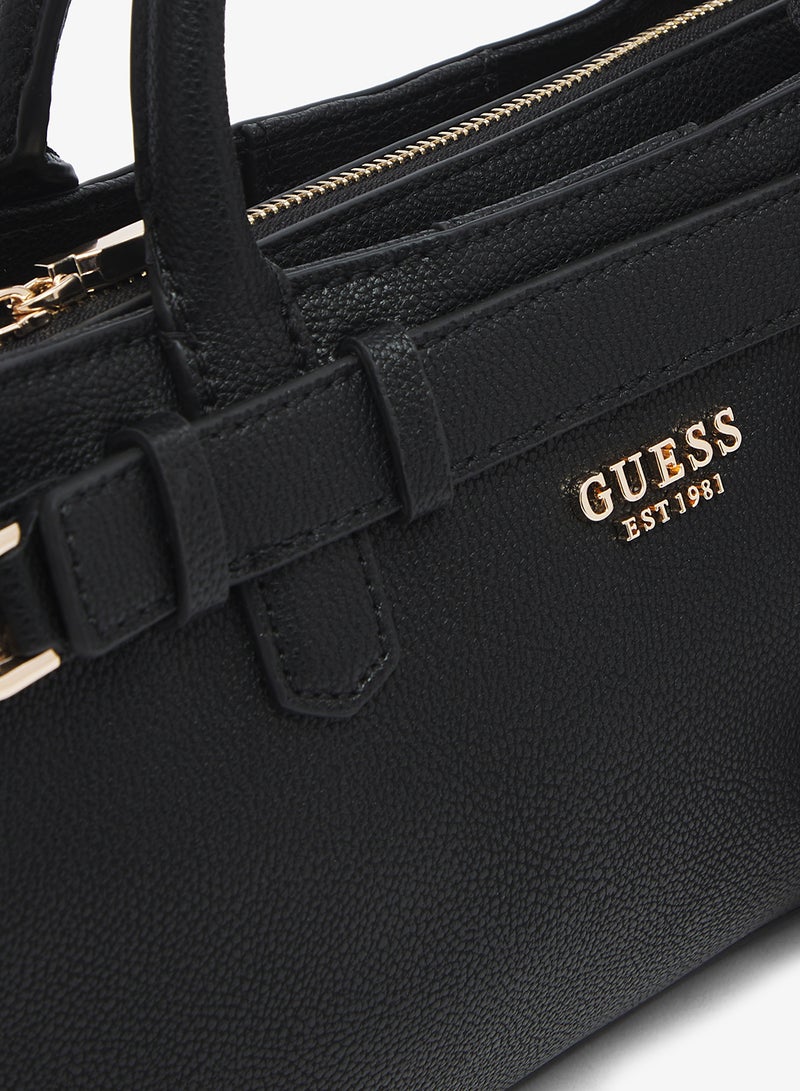 GUESS Gregoria Girlfriend Satchel Bag - Image 4