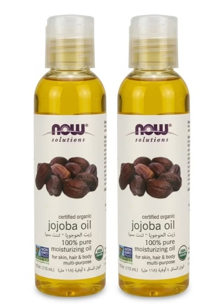 now 2Pcs Jojoba oil 118 Ml - Image 1