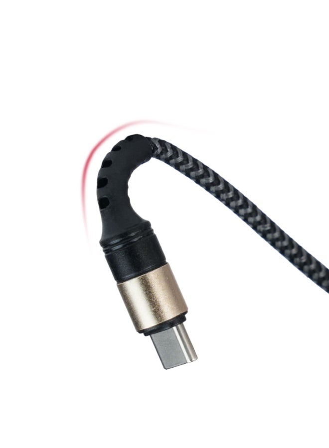 flycdi 6A Charging Cable FLYLink Series Multi Charging (1.25M) 3 in 1 Cable Fast Charging USB A to C/Micro/IOS Cable Compatible For iPhone 15/14/13/12/11 Series/MacBook/iPad/Samsung/Huawei And More - Image 3