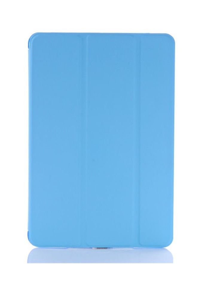 Loquat Blue iPad case with pen slot