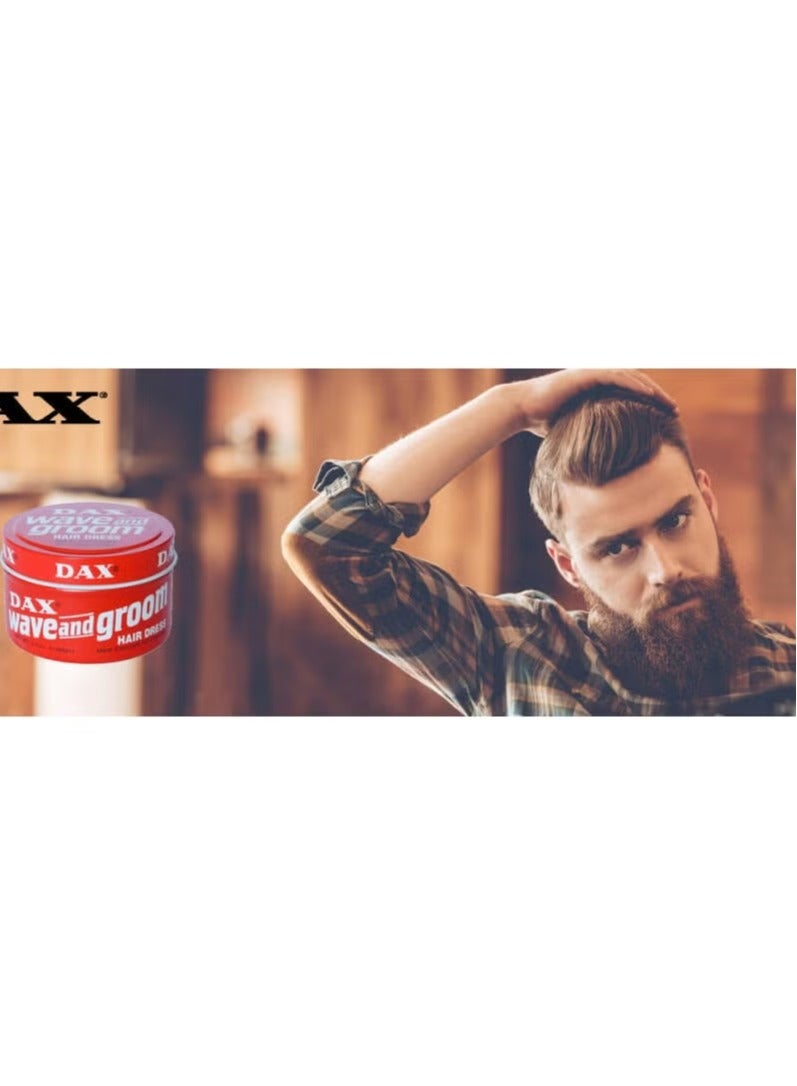 Dax Wave And Groom Hair Dress For Maximum Hold Light Shine 99G - Image 3