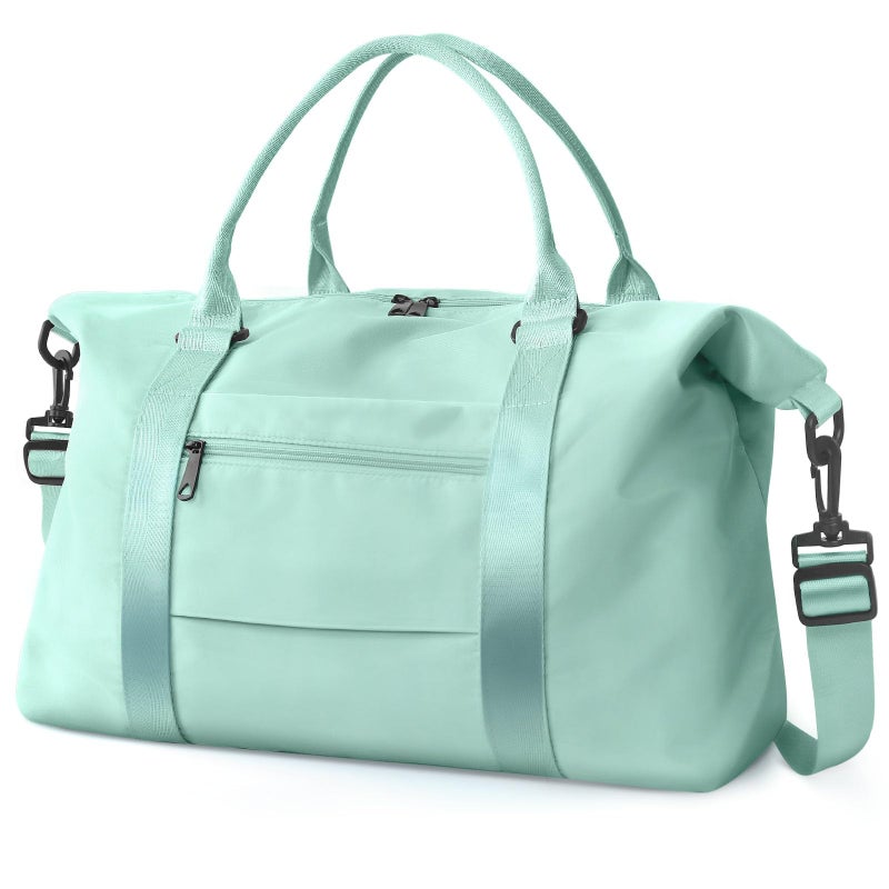 TOPBAG Travel Duffle Bag, Waterproof Weekender Bag Carry On Tote Bags for Women, Travel Essentials Sport Gym Bag for Men, Hospital Bag for Labor and Delivery, Overnight Bag Luggage Bag with Trolley Sleeve - Image 1