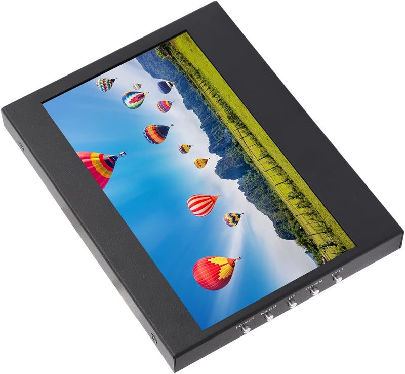 7 Inch Capacitive Touch Screen Display, Portable HD Color Screen, 1024x600 Resolution Touchscreen with HD Multimedia Interface and Input, Metal Frame for PC Laptop Gaming DVR - Image 4
