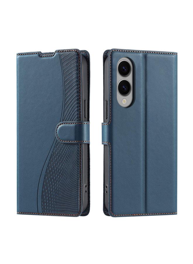 اس-توب جراب لهاتف Samsung Galaxy S25 Edge 5G Voltage جراب هاتف جلدي رفيع للغاية منقط - Image 1