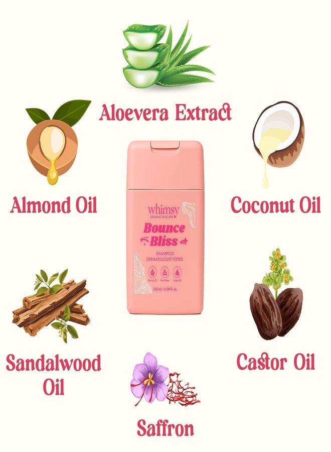 Whimsy Beauty Bounce Bliss Shampoo for Kids | Gentle Hair Cleanser |Tear-Free Care for Soft | 4 to 16 Years | Natural, Chemical Free, Sulfate-Free, Paraben Free | Dermatologist Tested | 250 ml - Image 5