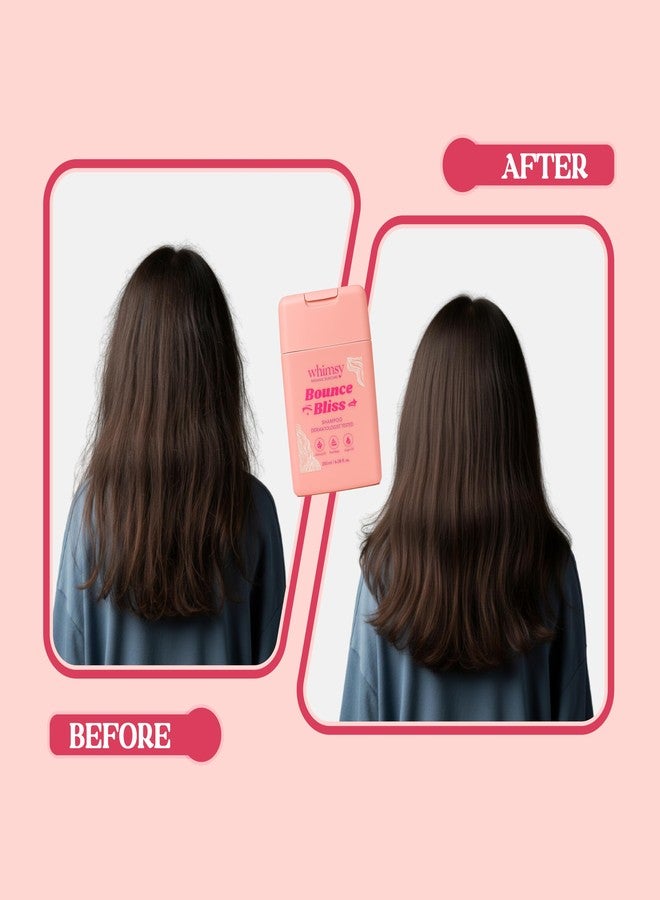 Whimsy Beauty Bounce Bliss Shampoo for Kids | Gentle Hair Cleanser |Tear-Free Care for Soft | 4 to 16 Years | Natural, Chemical Free, Sulfate-Free, Paraben Free | Dermatologist Tested | 250 ml - Image 4