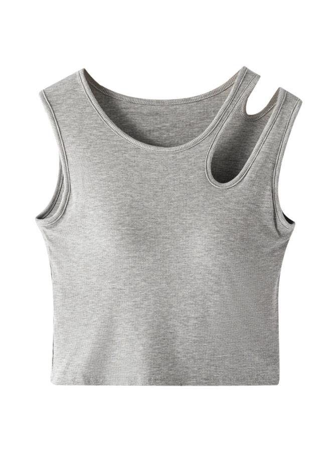 VUELO New Camisole Women's Inner Wear With Chest Pad Outer Wear Bra One-piece Underwear Short Unique Chic Bottoming Top - Image 5