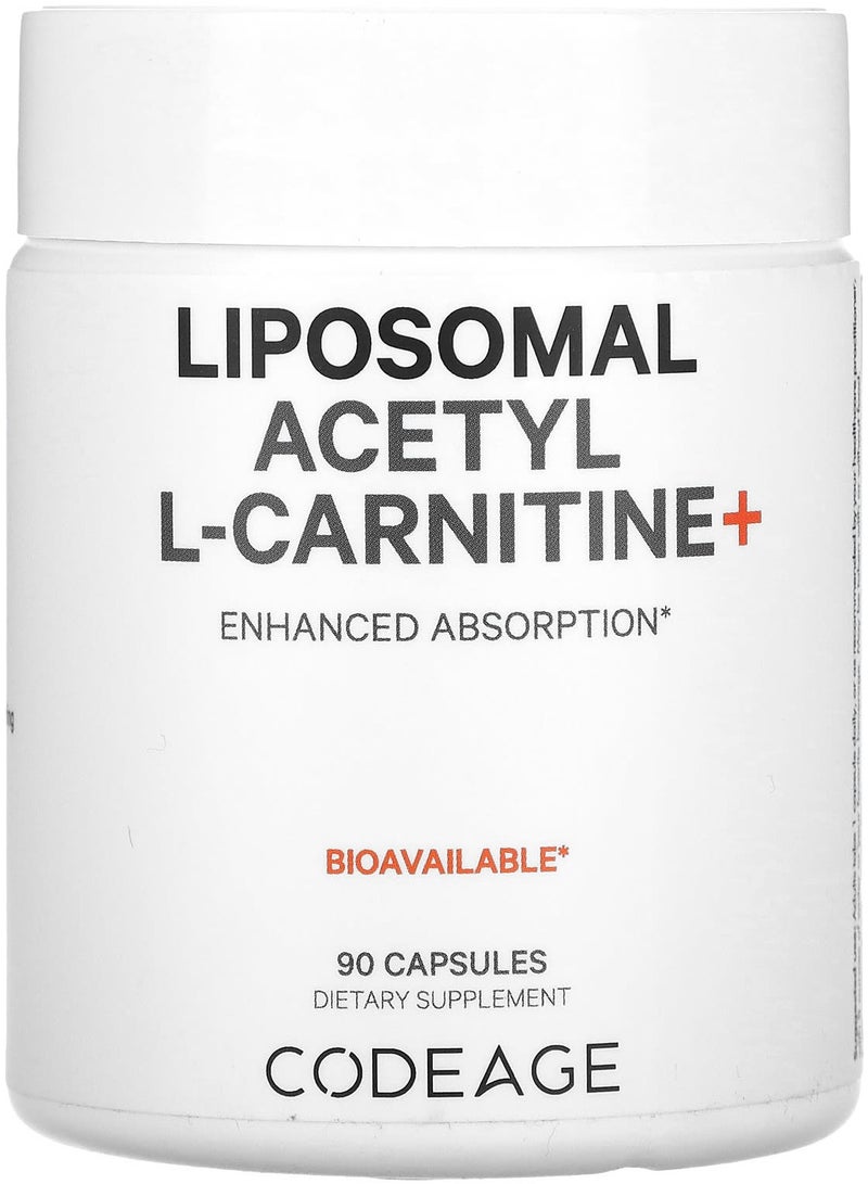 Codeage Liposomal Acetyl L-Carnitine+, 90 Capsules