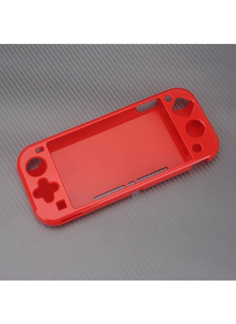 Nintendo Switch Protective Cover Lite Hard Shell Glitter Integrated Transparent Glitter Accessories Handle Shell All-inclusive Hard Shell-Model:Lite Red-all Inclusive