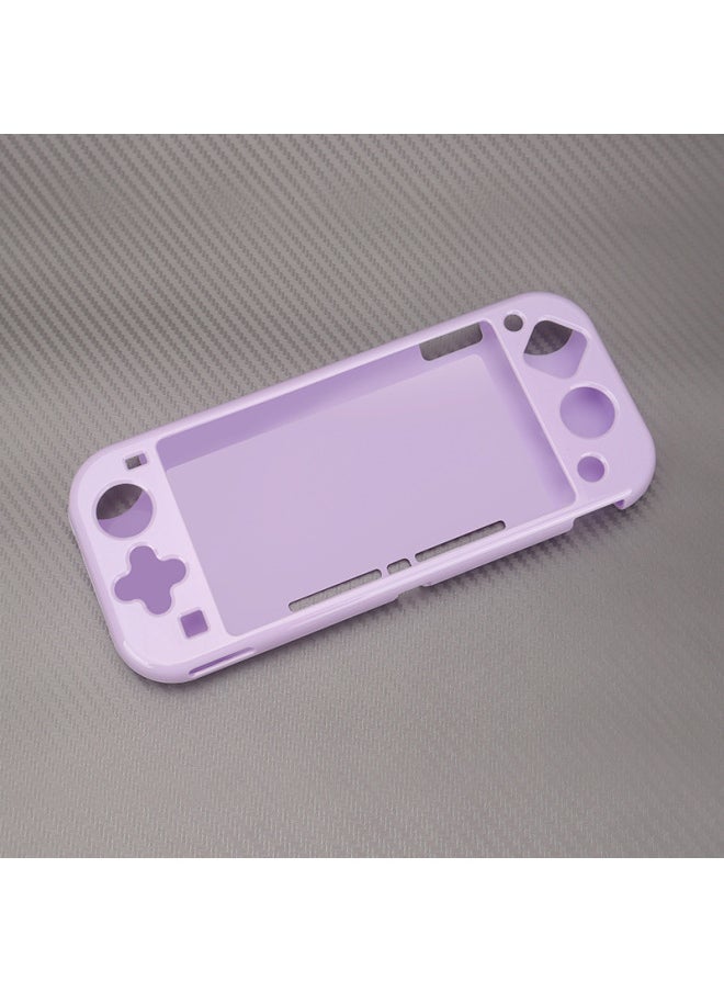 Nintendo Switch Protective Cover Lite Hard Shell Glitter Integrated Transparent Glitter Accessories Handle Shell All-inclusive Hard Shell-Model:Lite Red-all Inclusive