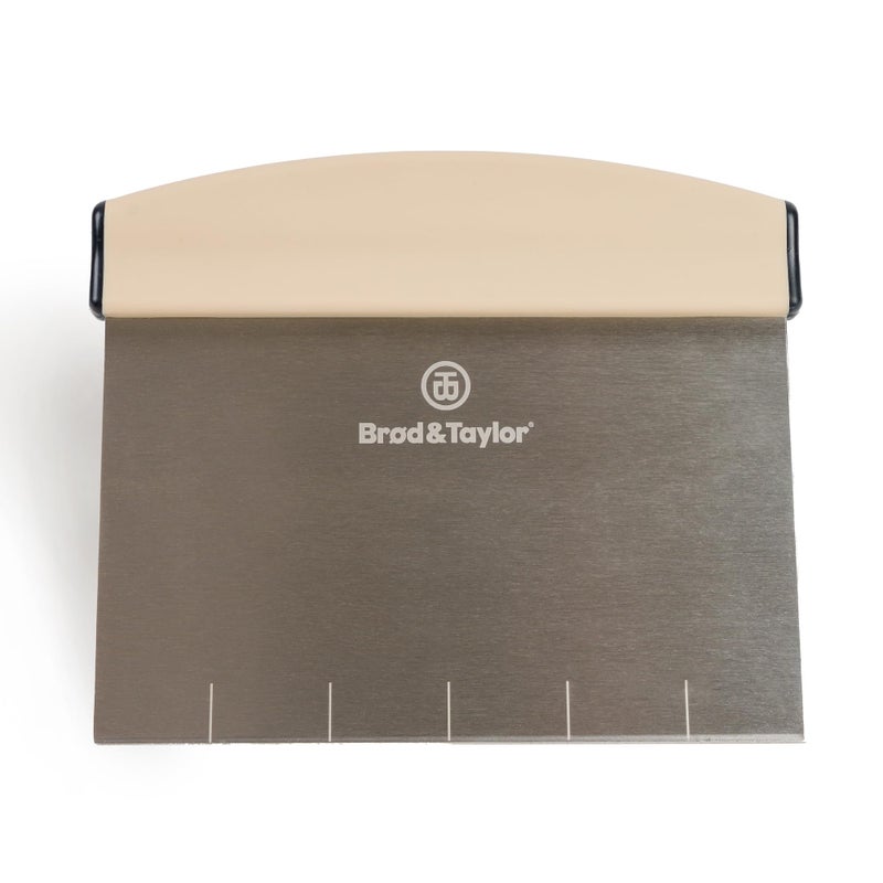 Brod & Taylor Brod Taylor Bench Knife with 1 Markings and NonSlip Rubber Handle Dough Cutter for HomeKitchen Baking 6 x 525 Surface 100 Dishwasher Safe - Image 2