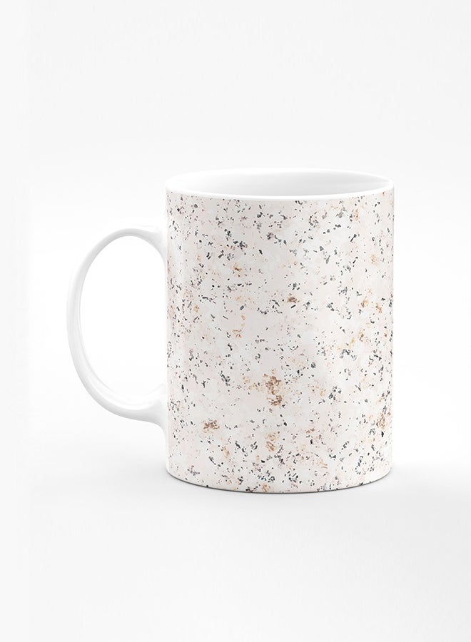 Stylizedd Designer Printed Coffee Mug with Heavy Duty Handle 11oz Ceramic Personalised Gift Mugs Cup [Microwave Safe & Dishwasher Proof] - Marble Print Stone - Image 1