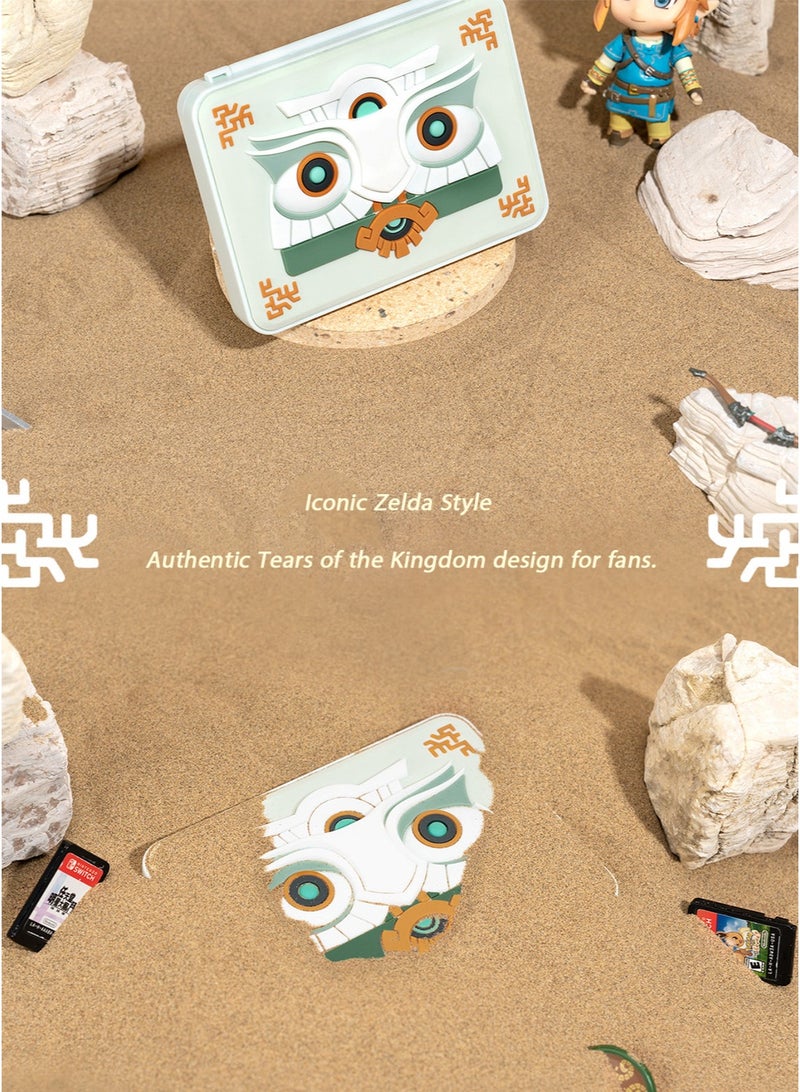 Switch Game Card Case -  Game Card Organizer for Switch, Portable 16 Slots Magnetic Card Storage, Durable  owl-themed Themed Holder for Switch Accessories - Image 2