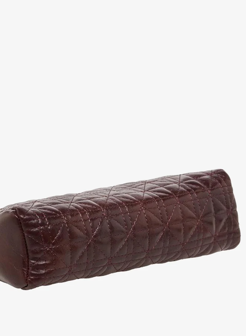 Celeste RED Quilted Tote Bag with Detachable Strap for Women | Best Price UAE