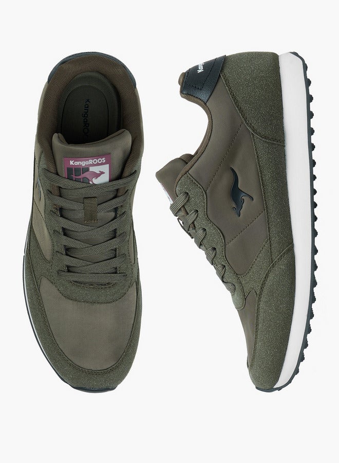 kangaROOS Men's Panelled Lace-Up Sneakers - Image 1